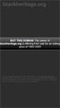 Mobile Screenshot of blackheritage.org